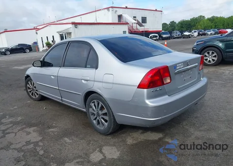 2002 Honda Civic Lx z USA, uszkodzony, nr VIN 1HGES16612L048370